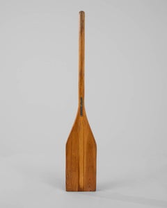 Vintage European Wooden Oar