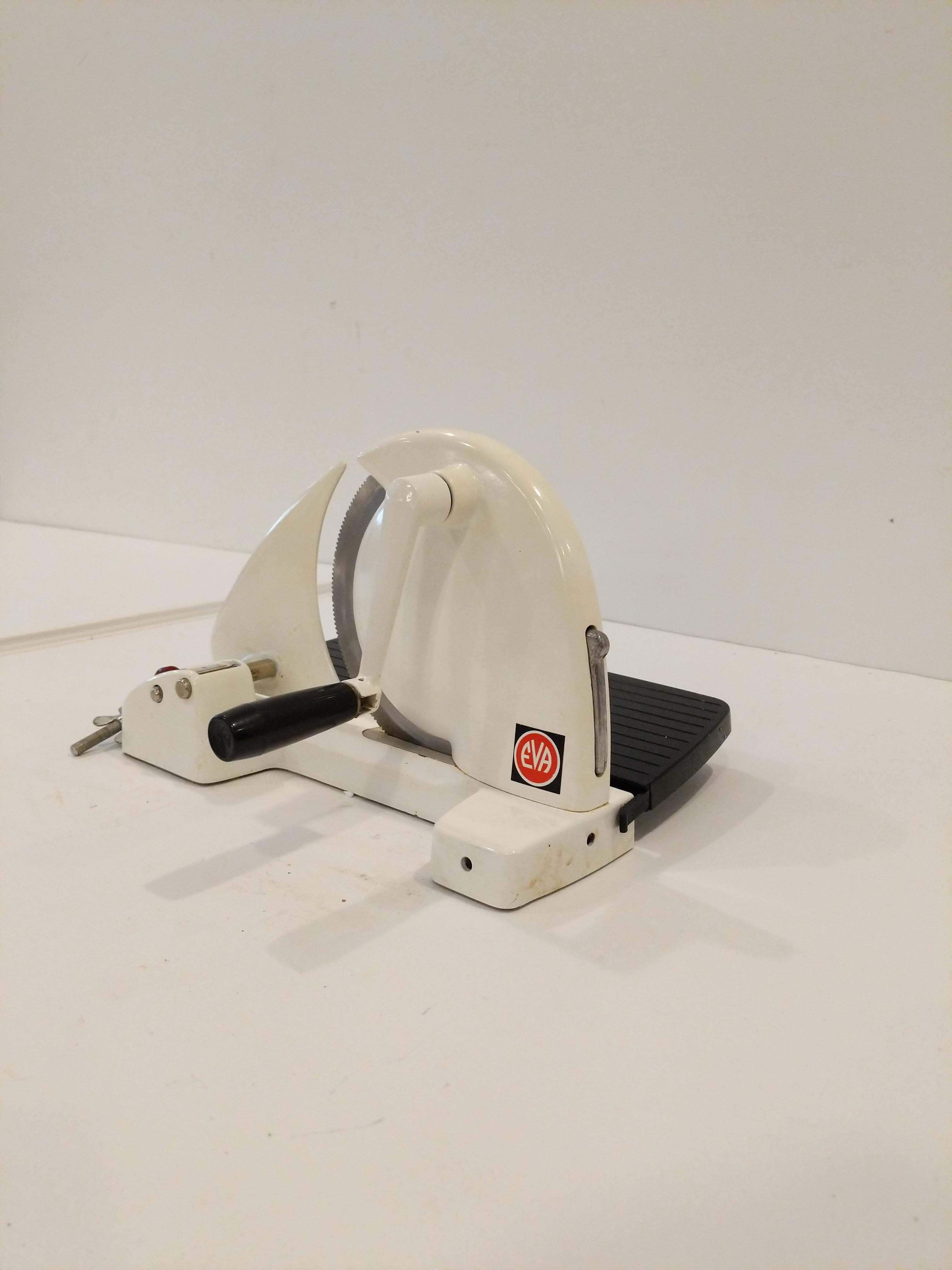 Mid-Century Modern Vintage Eva Bread, Cheese, and Meat Slicer