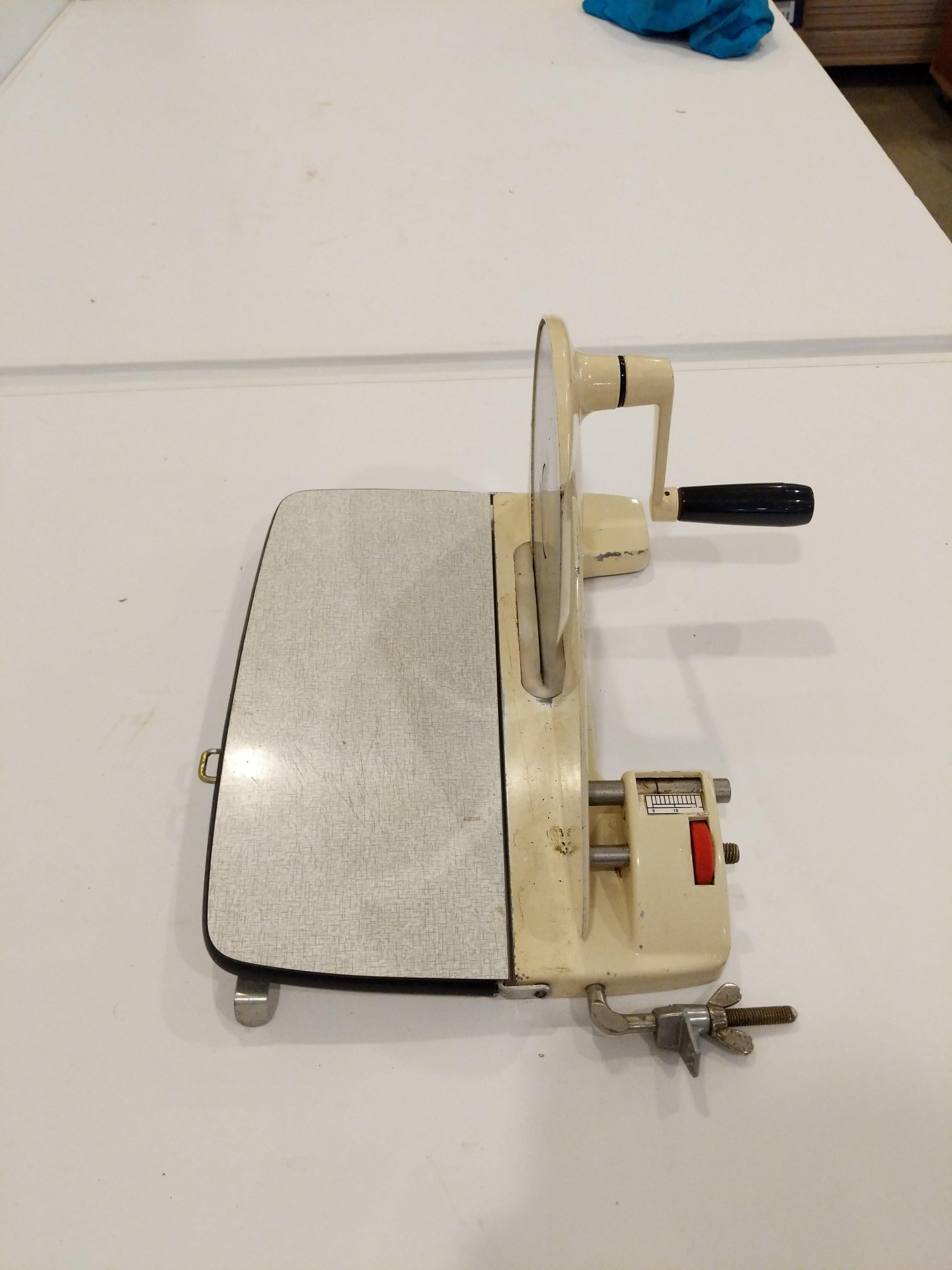 Danish Vintage Eva Bread, Cheese, and Meat Slicer