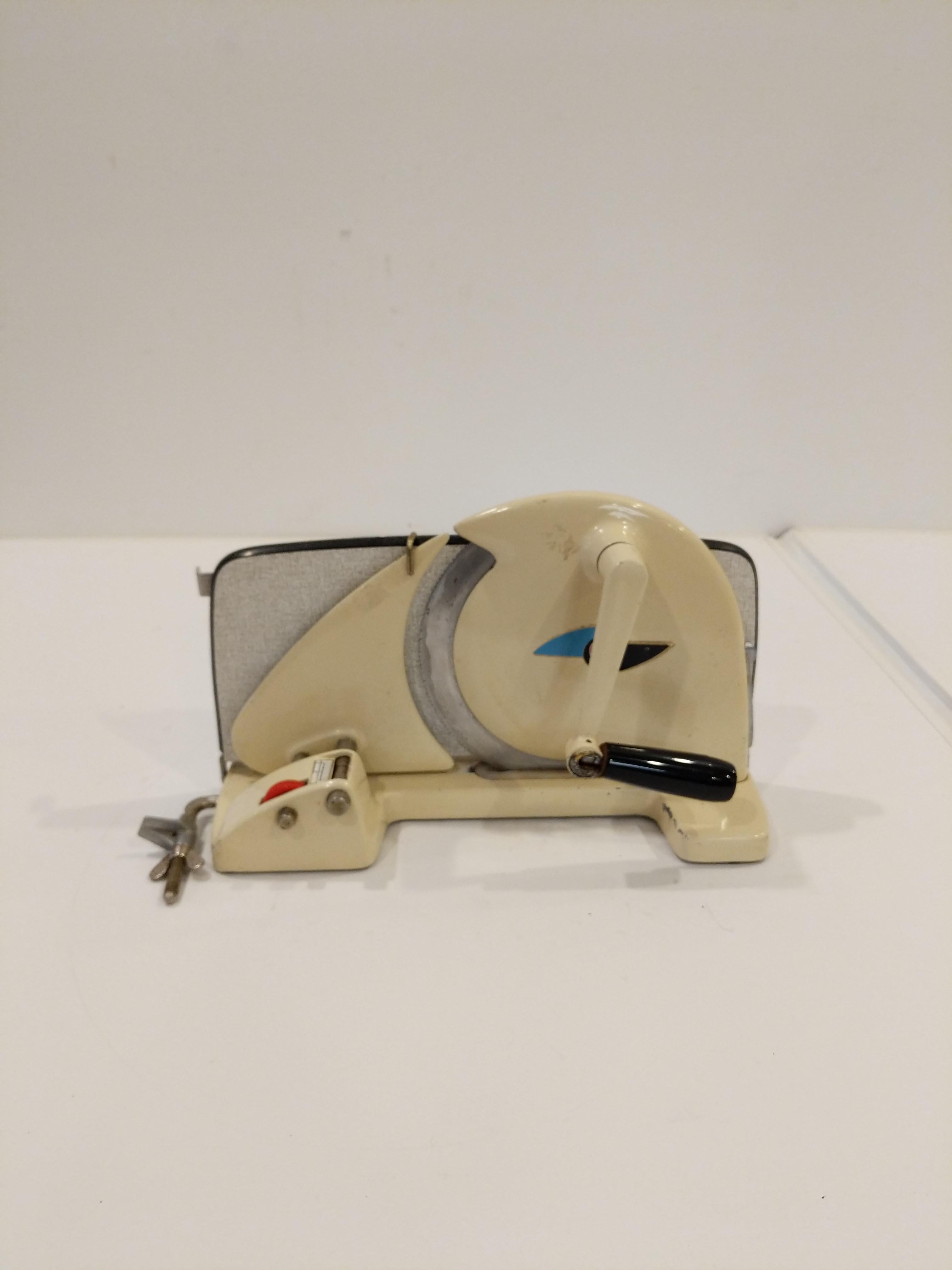 20th Century Vintage Eva Bread, Cheese, and Meat Slicer