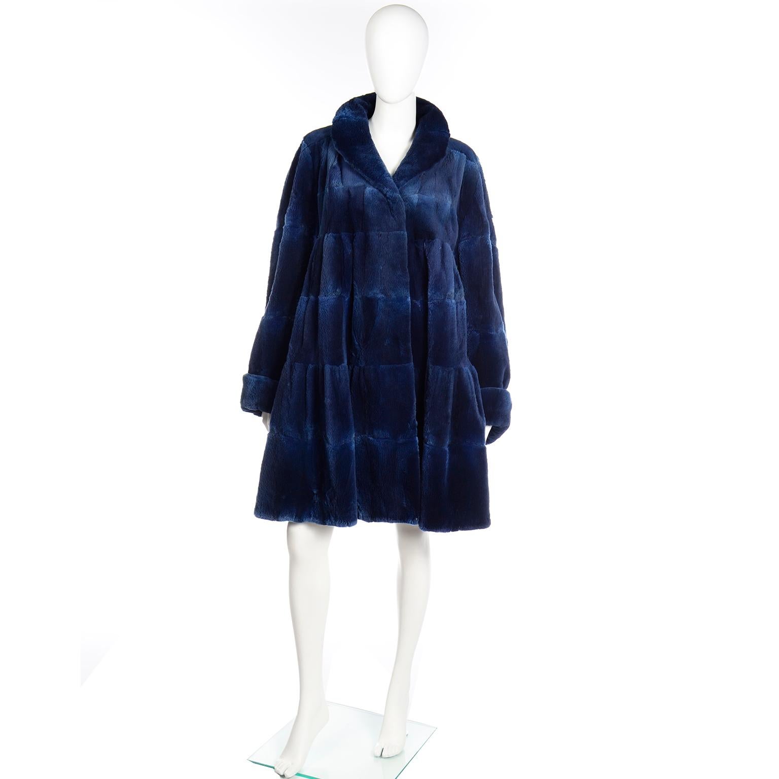 evans collection fur coat