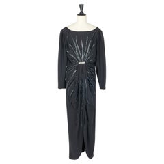 Vintage evening dress from the 1980s