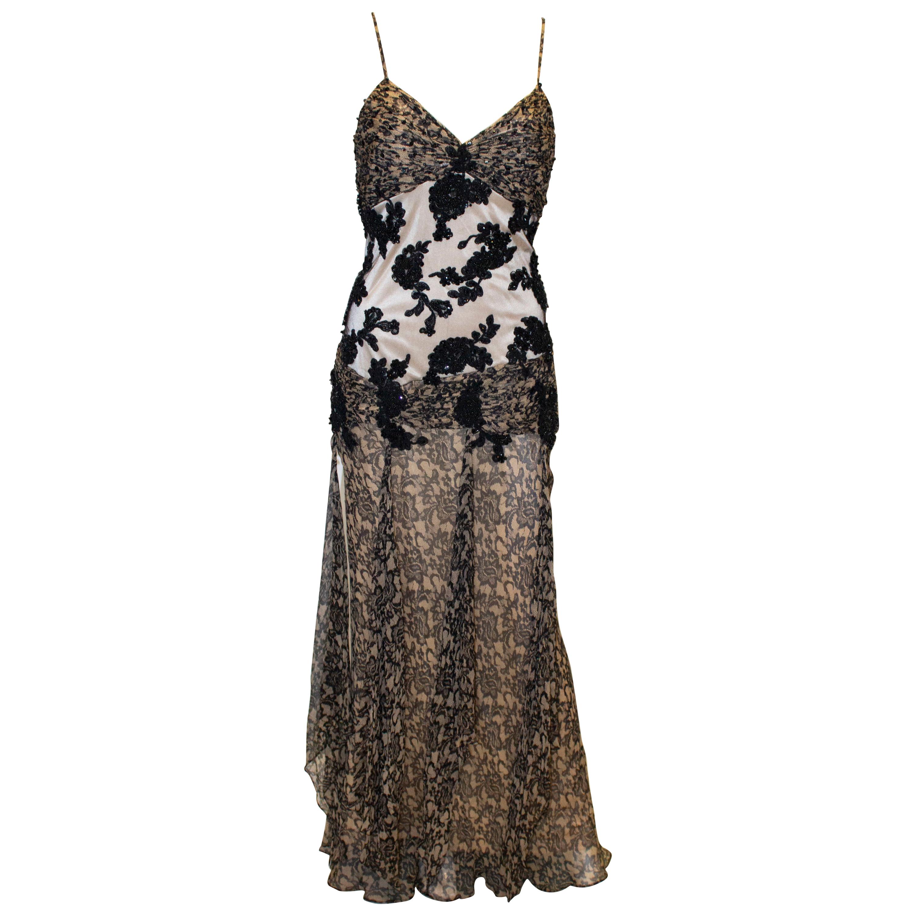 Vintage Evening Gown by Sue Wong Nocturne For Sale at 1stDibs | sue ...