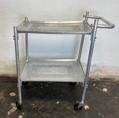 Vintage Everlast Hammered Aluminum Serving Cart