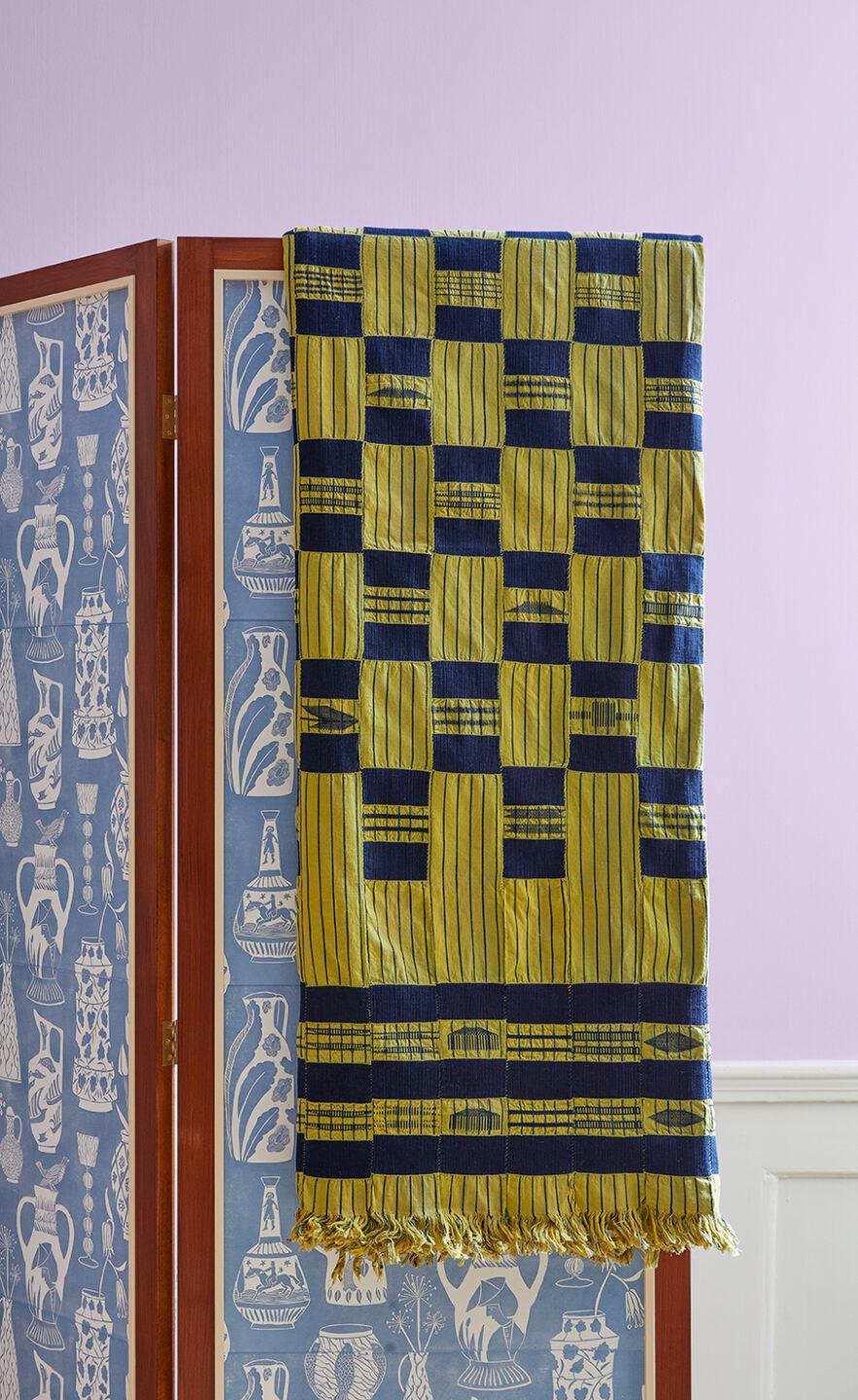Ghana, 1950's

Ewe Kente men’s cloth.

Measures: H 306 x W 184 cm.
