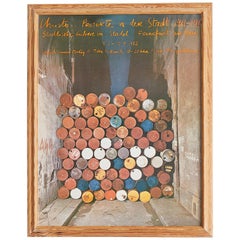 Vintage Exhibition Poster by Christo