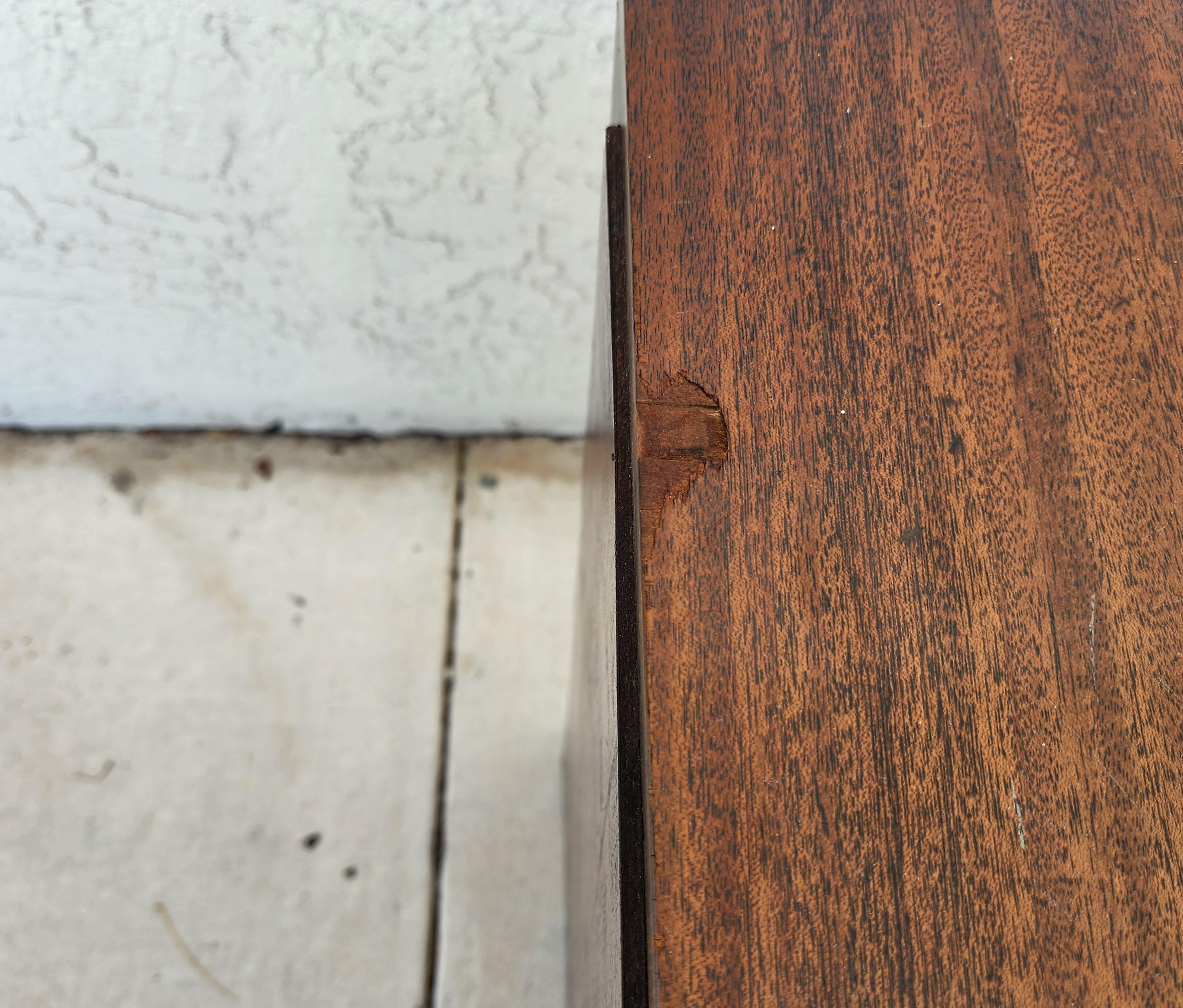Saginaw Vintage Expandable Pullout Buffet Table For Sale 5