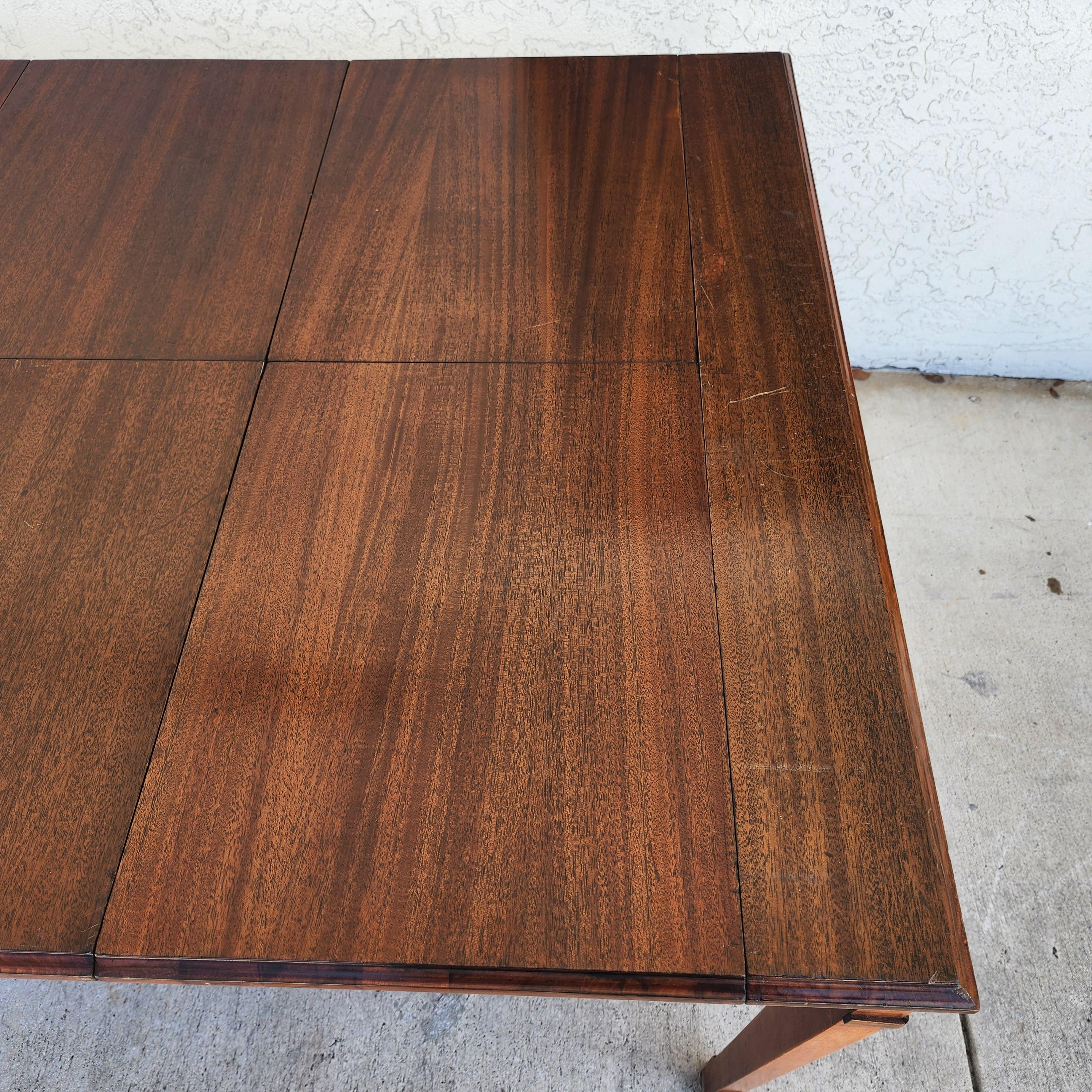 Saginaw Vintage Expandable Pullout Buffet Table For Sale 10