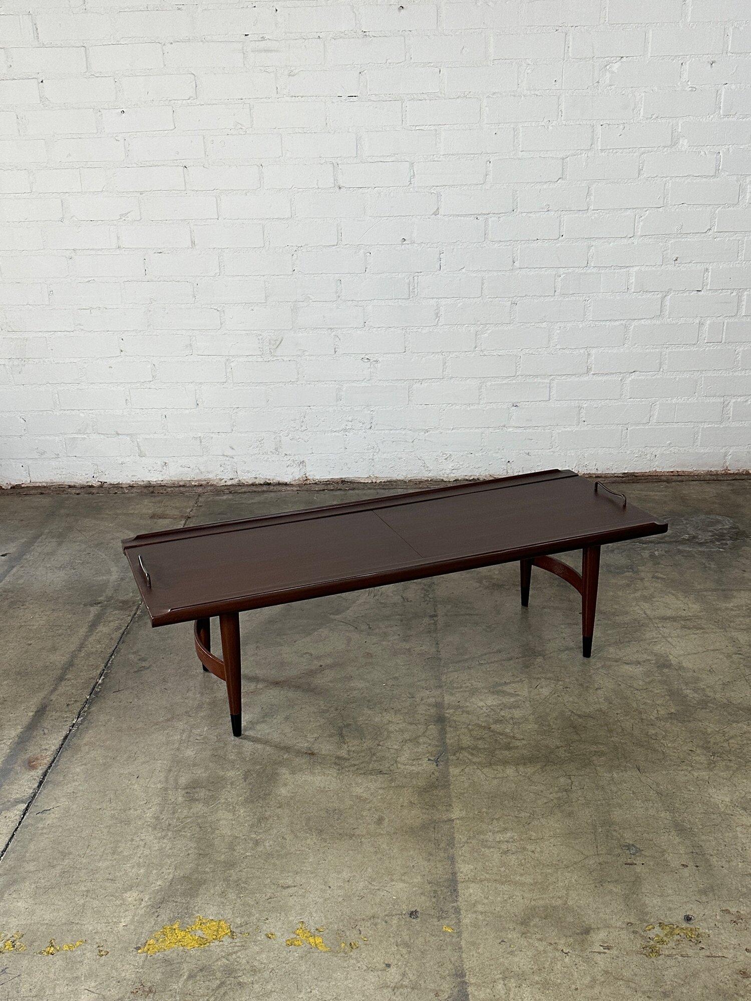 Vintage Expanding coffee table For Sale 4
