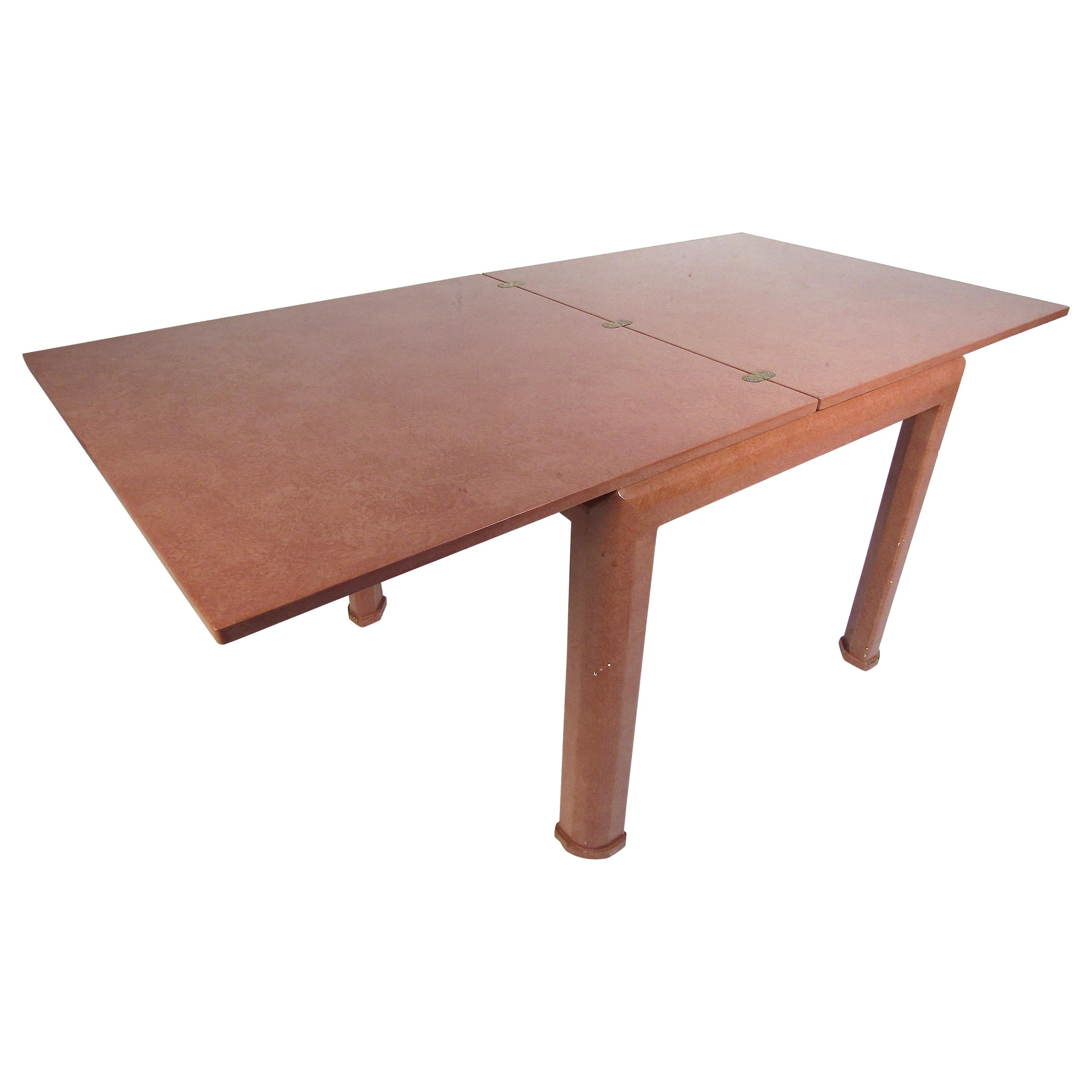 Vintage Expanding Dining Table For Sale