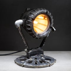 Vintage Explosion-Proof Industrial Spotlight c.1940