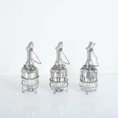 Vintage Explosion Proof Portable Task Lamps V1