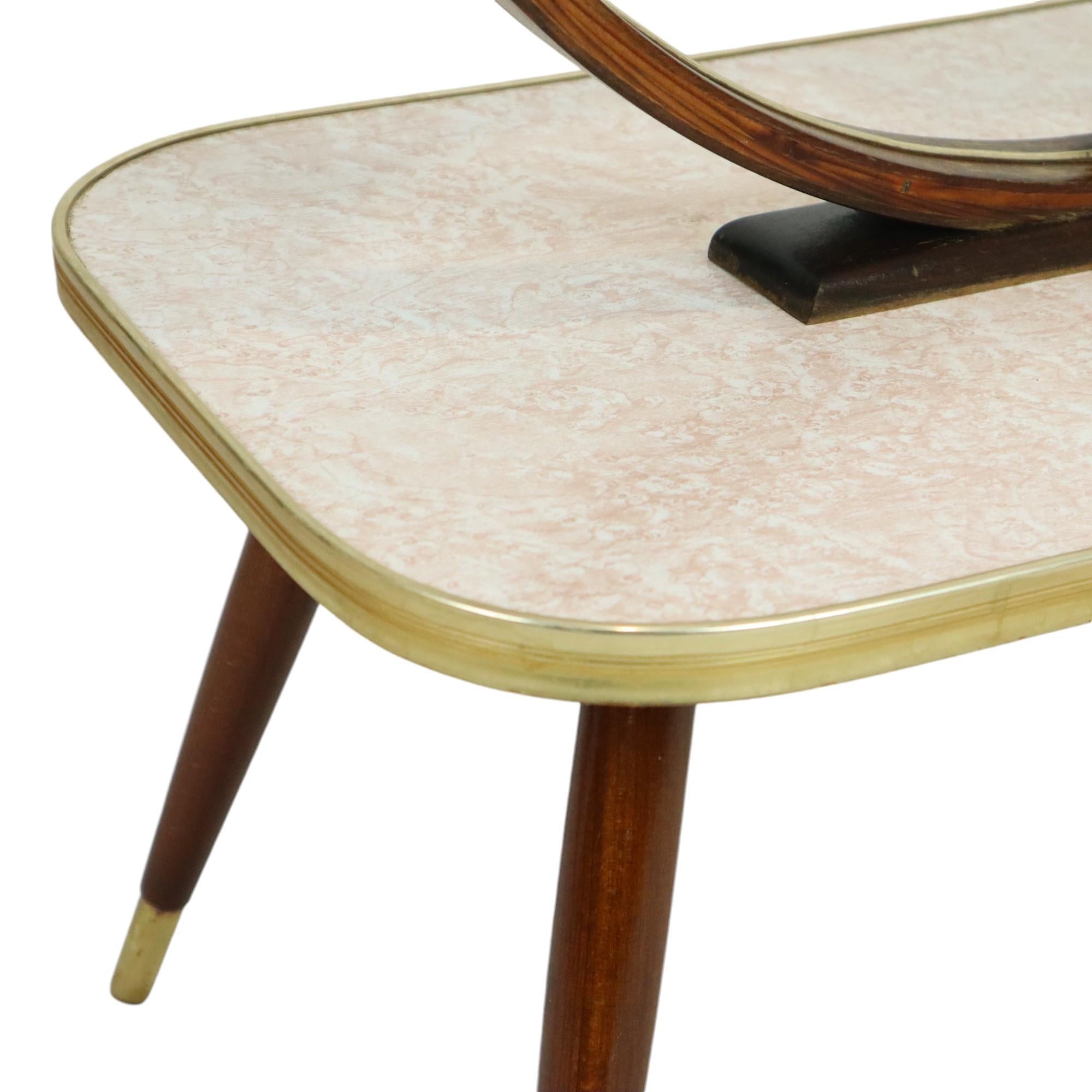 Vintage Expo 58 Formica Plant Table Plant Stand Design 1950s For Sale 11