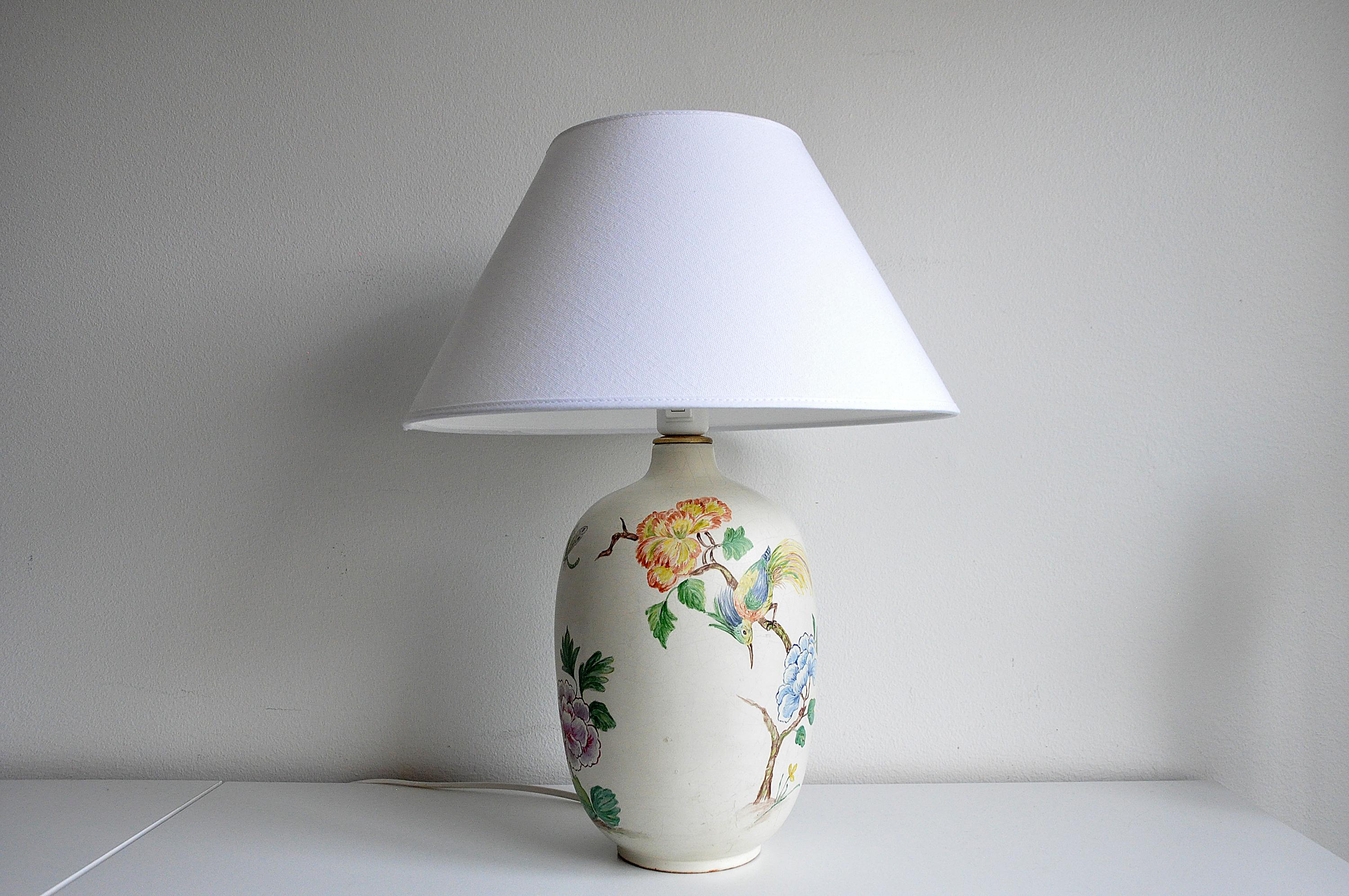 Beautiful table lamp, model 