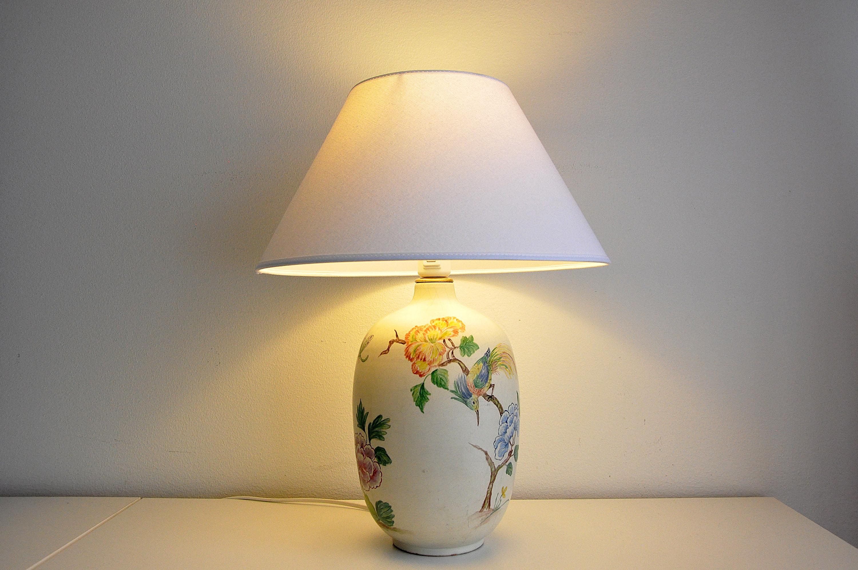 Swedish Vintage Expo Table Lamp by Anna-Lisa Thomson for Upsala Ekeby For Sale