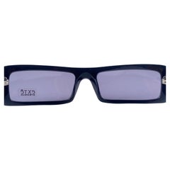 Vintage EX 9  Occhiali da sole Sleek Medium Dark Blue 2001 Italia