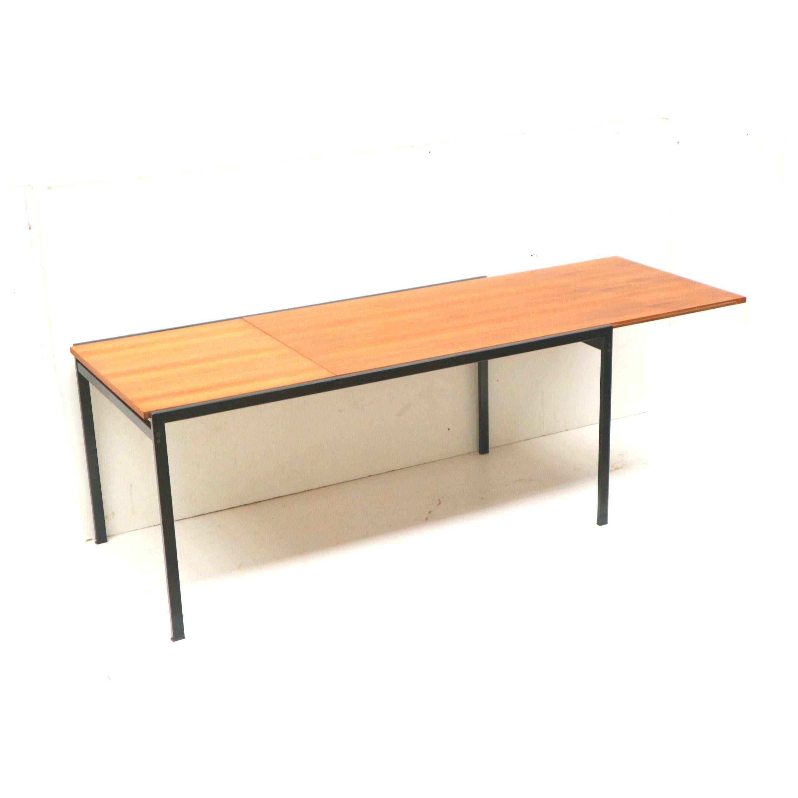 Vintage extendable dining table by Cees Braakman for Pastoe  'Japanese Series' 2