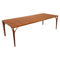 Used Extendable Dining Table by Helge Vestergaard-Jensen for Søren Horn