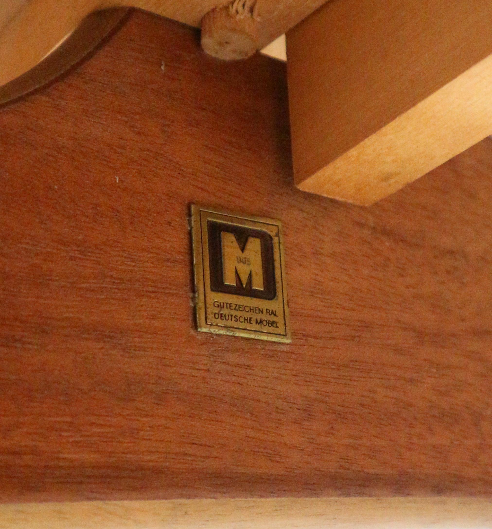Néerlandais Table de salle à manger extensible vintage des années 1960 en vente