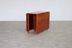 vintage extendable folding dining table