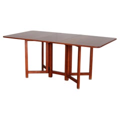 vintage extendable folding dining table