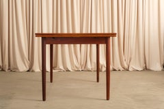 Vintage Extendable Teak Dining Table by Dyrlund, 1970s