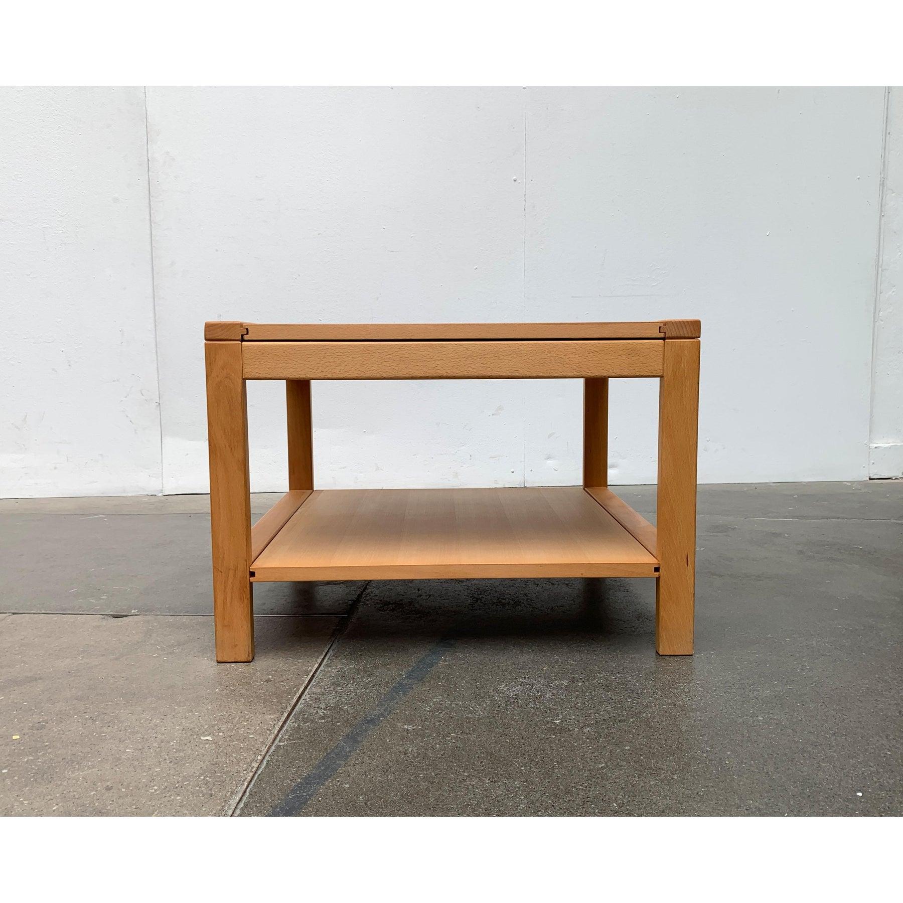 Tavolo da divano allungabile in legno vintage, anni '80 in vendita 5