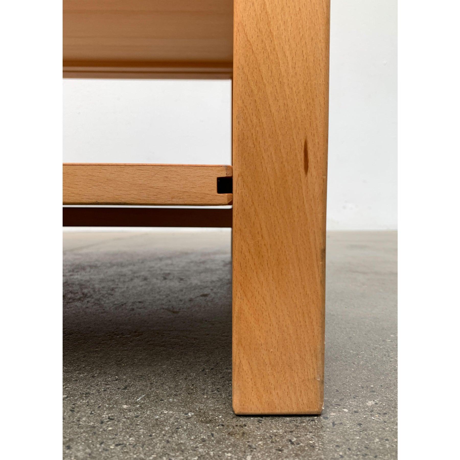 Tavolo da divano allungabile in legno vintage, anni '80 in vendita 7