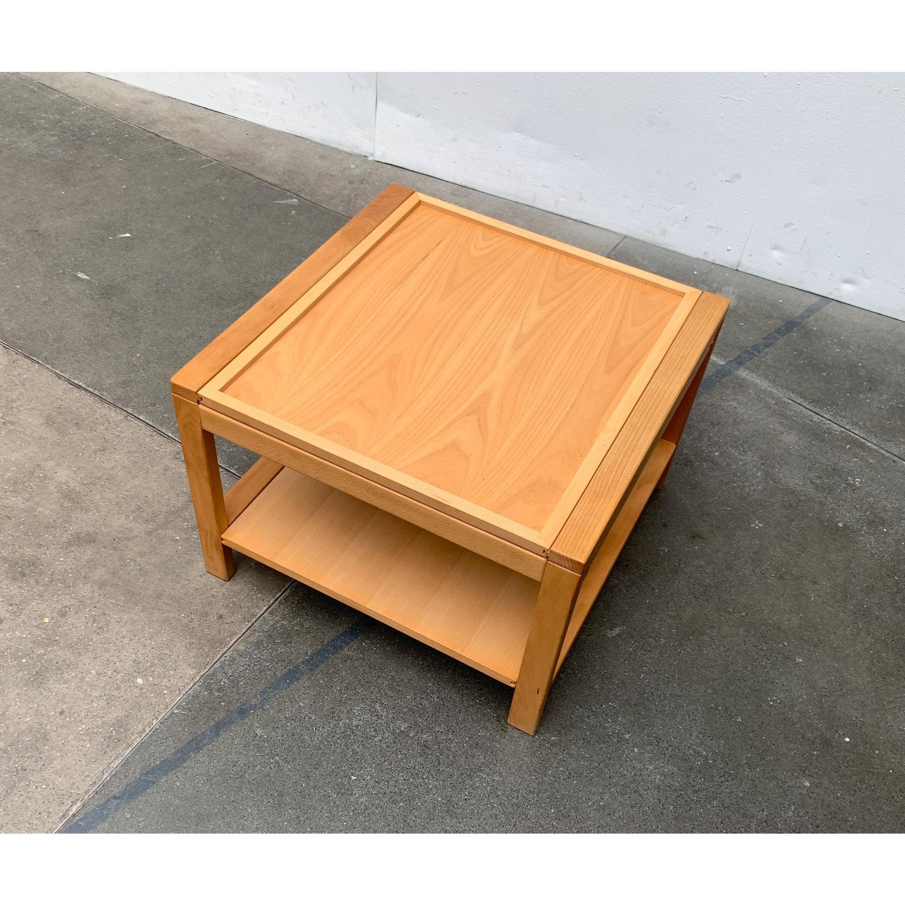 Tavolo da divano allungabile in legno vintage, anni '80 in vendita 2