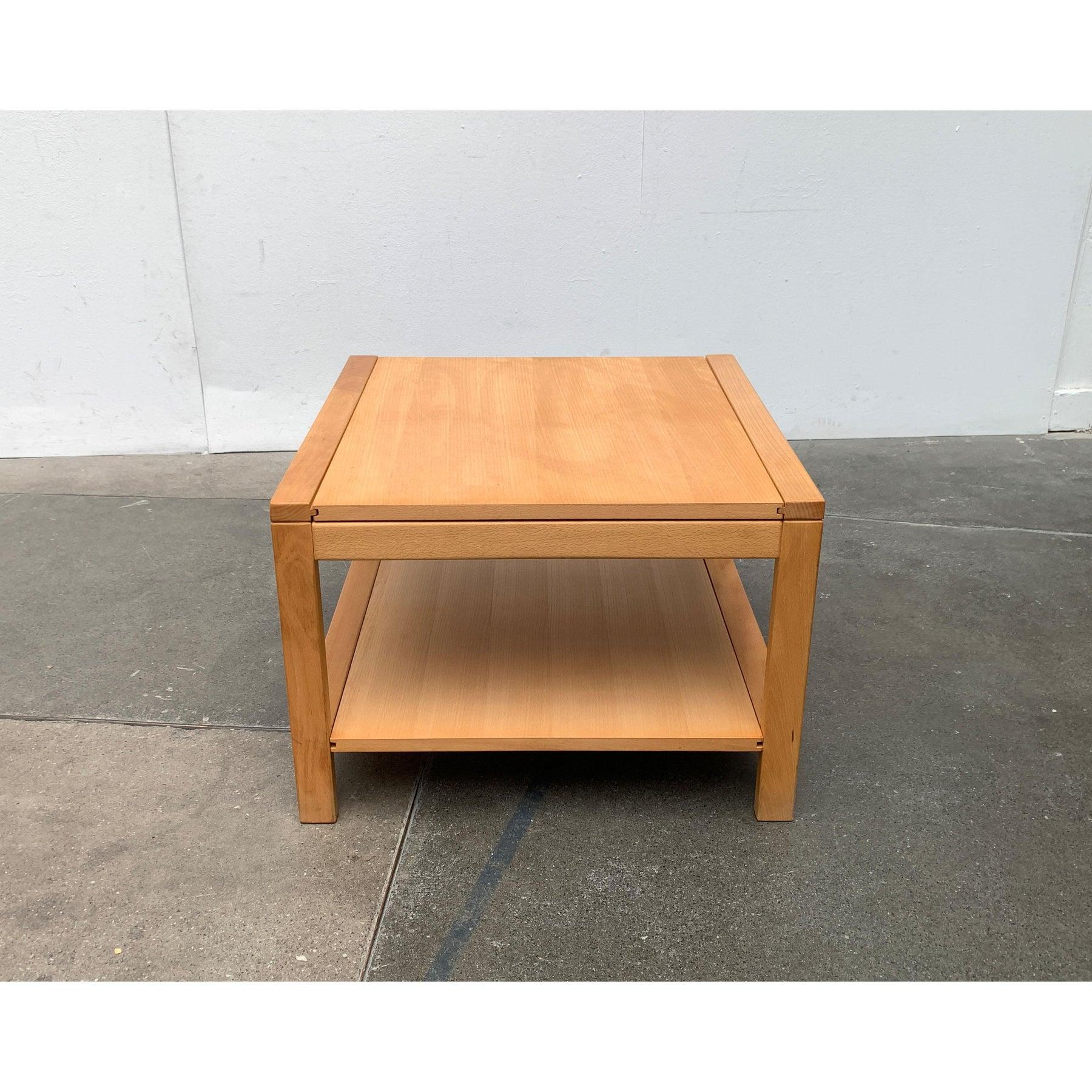 Tavolo da divano allungabile in legno vintage, anni '80 in vendita 4