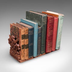 Vintage Extending Book Slide, Anglo Indian, Teak, Novel Stand, Art Deco, C.1930