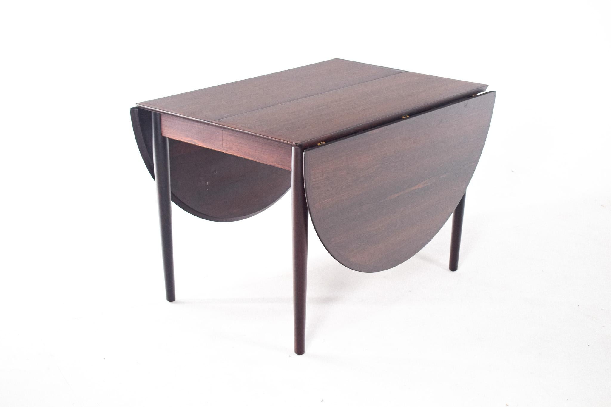 Mid-Century Modern Vintage Extending Dining Table, Designed by Arne Vodder for Sibast, Denmark