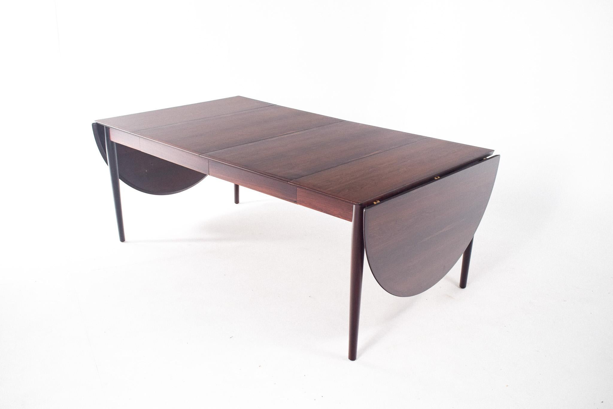 Vintage Extending Dining Table, Designed by Arne Vodder for Sibast, Denmark 1