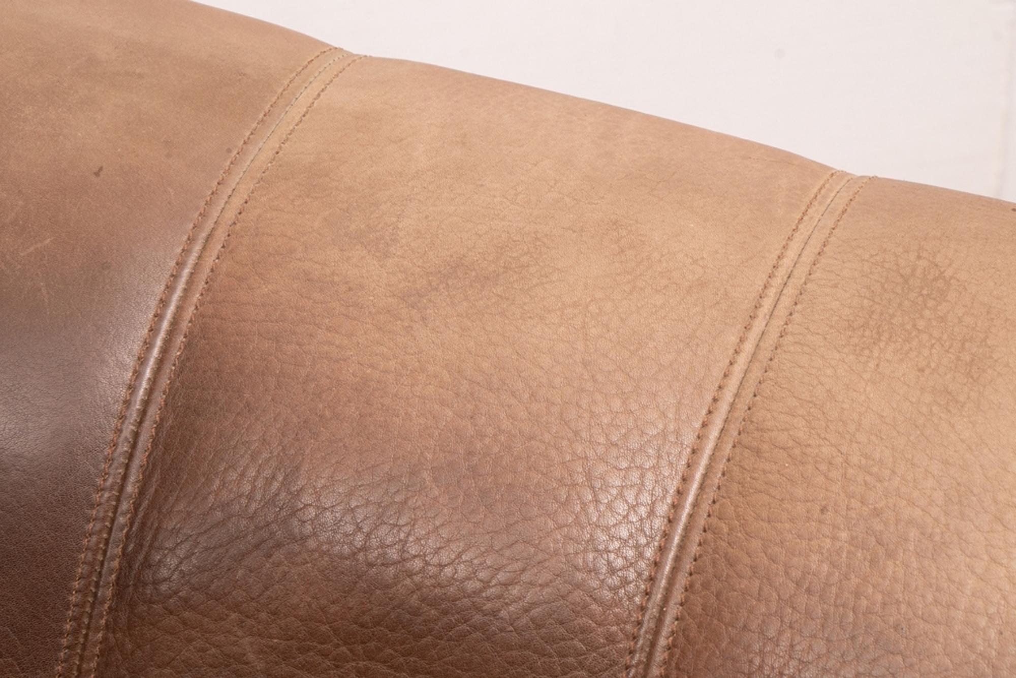 Late 20th Century Vintage Extending Leather Sofa by De Sede DS44