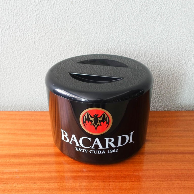 Vintage Extra Large Bacardi Ice Bucket, 1990s For Sale at 1stDibs