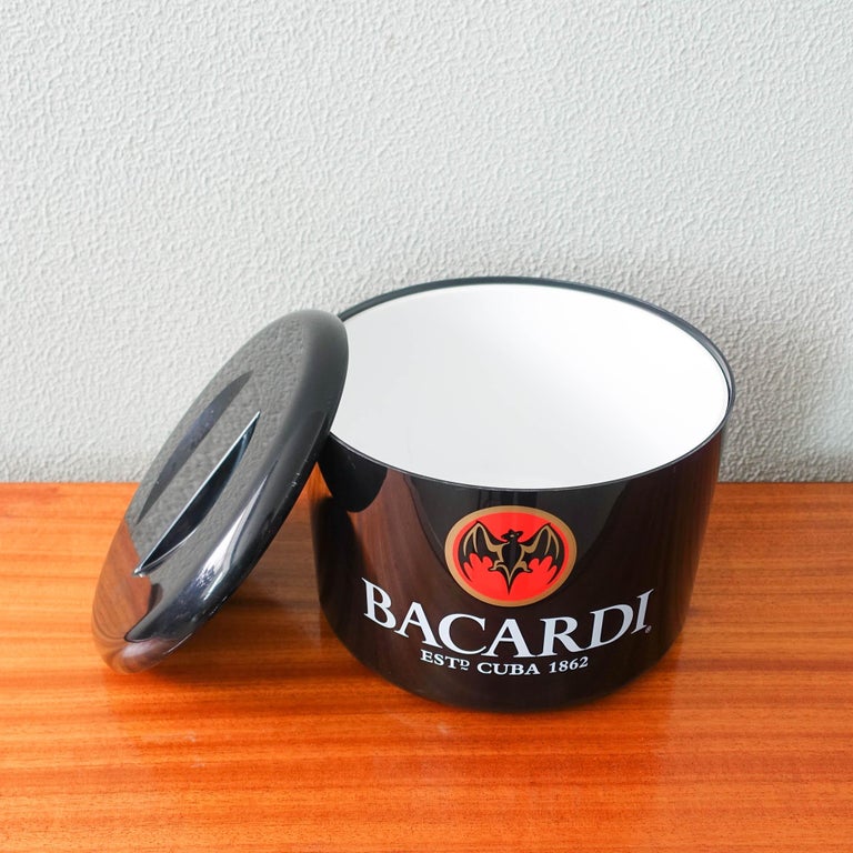 Vintage Extra Large Bacardi Ice Bucket, 1990s For Sale at 1stDibs
