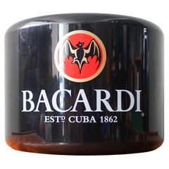Cubitera vintage extragrande Bacardi, años 90