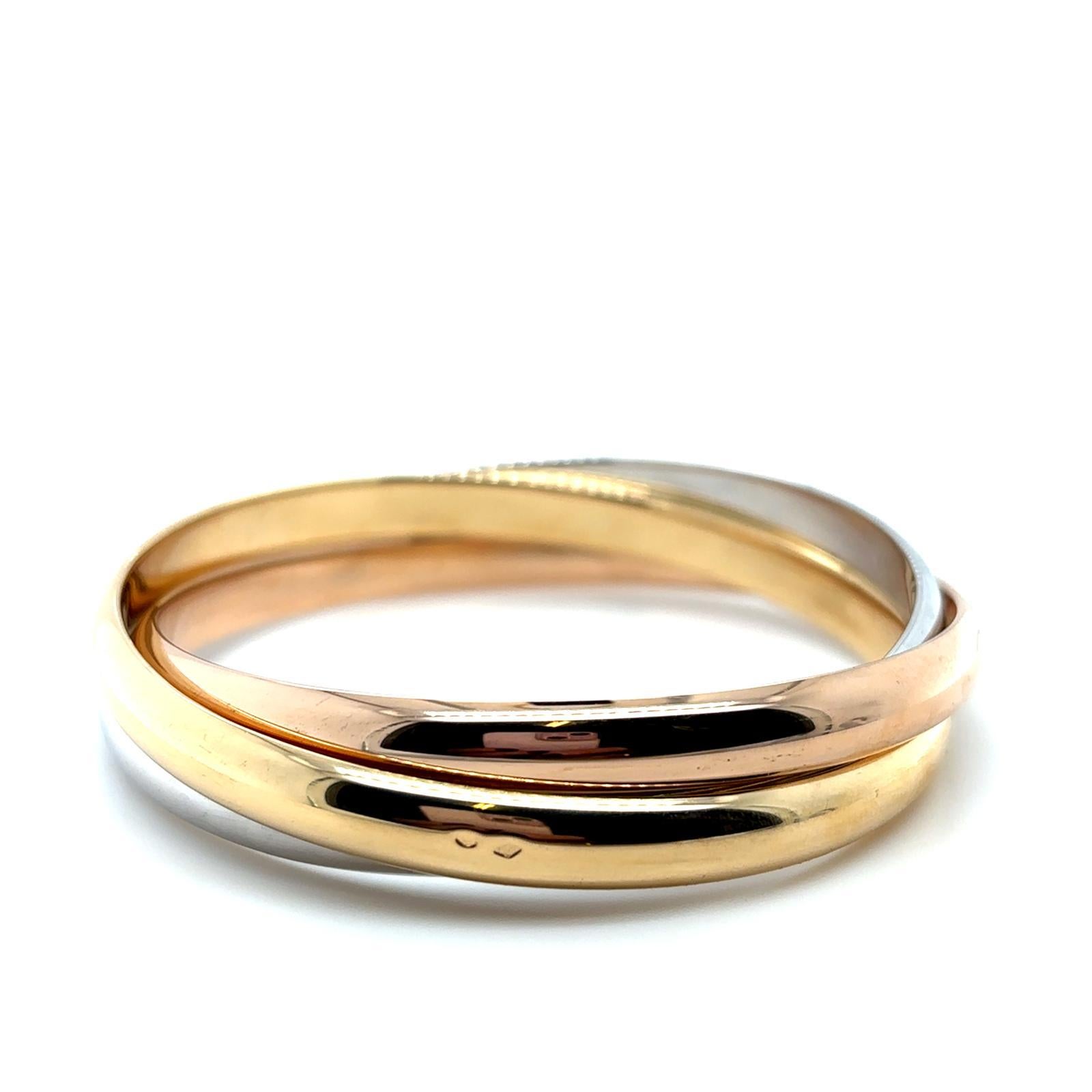 Bracciale a tre bracciali Cartier 