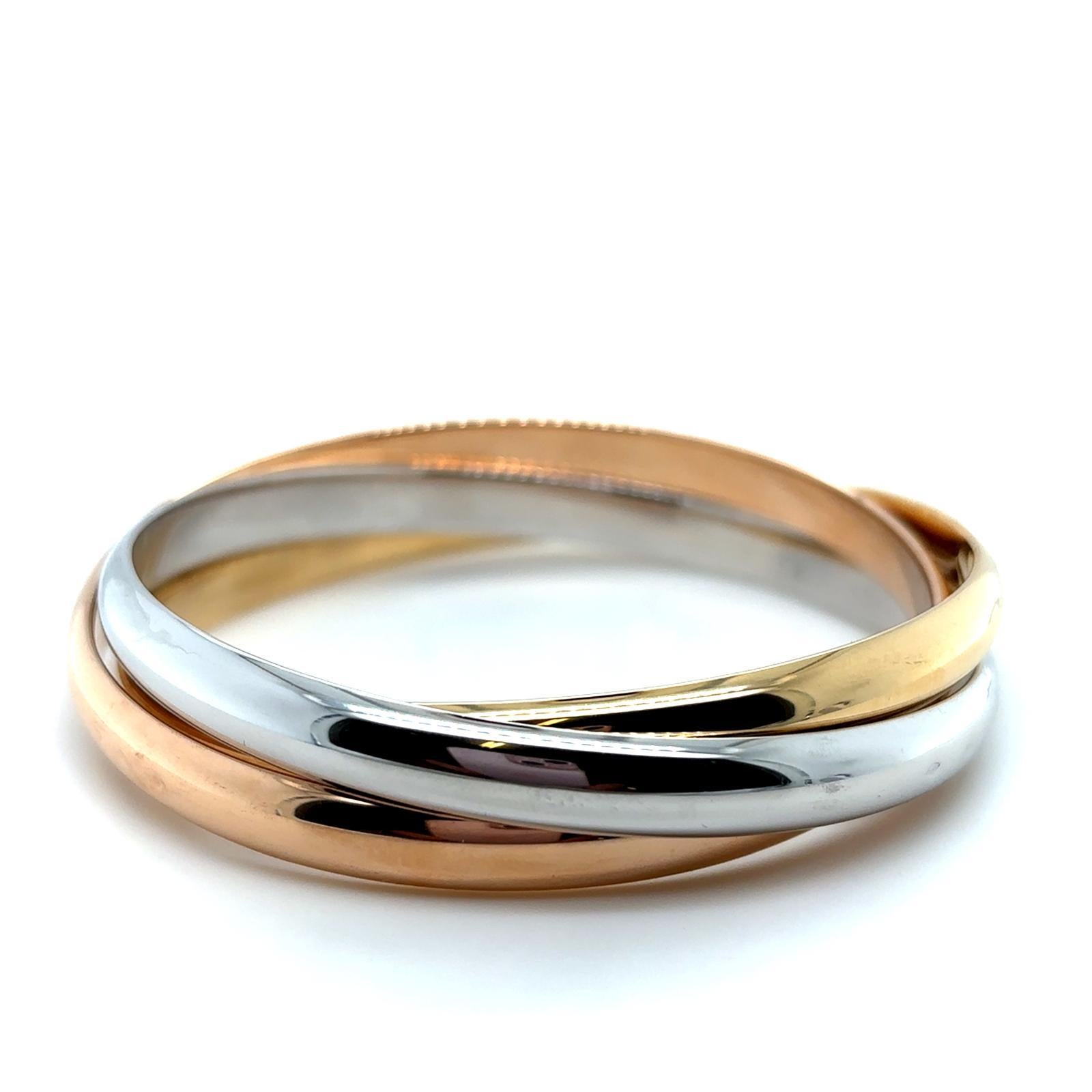 Donna Bracciale a tre bracciali extra large di Cartier 
