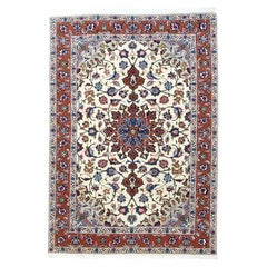 Vintage Extremely Fine Persian Tabriz Rug 3'5'' x 5'2''