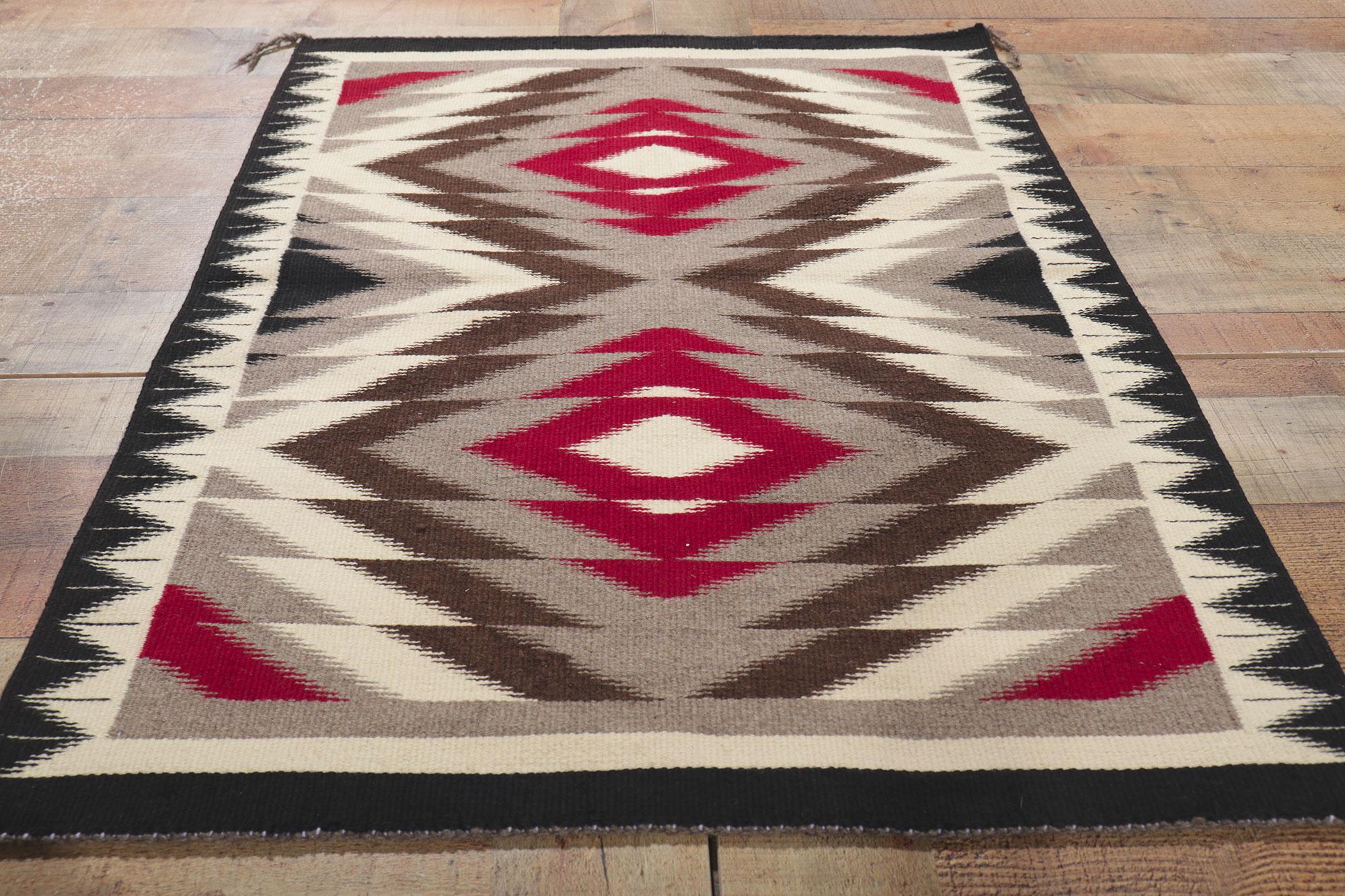 20ième siècle Tapis Navajo de style Sud-Ouest des années 1910 en vente