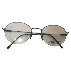 Occhiali da vista vintage Police Titanium Black