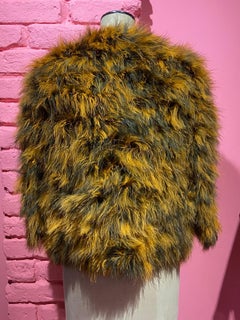 Vintage F/W 1981 Yves Saint Laurent Rive Gauche Maribou Feather Jacket