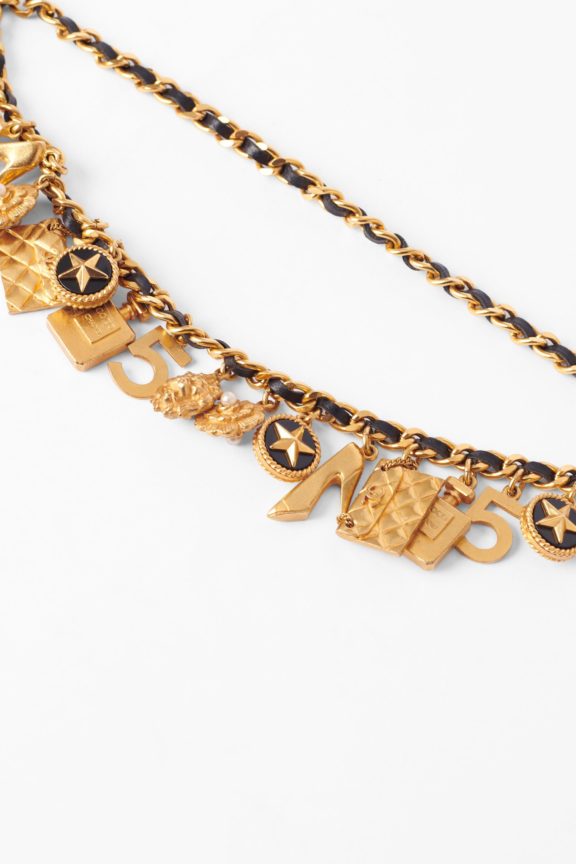 Vintage F/W 1993/94 Lucky Charms Chain Belt For Sale 3