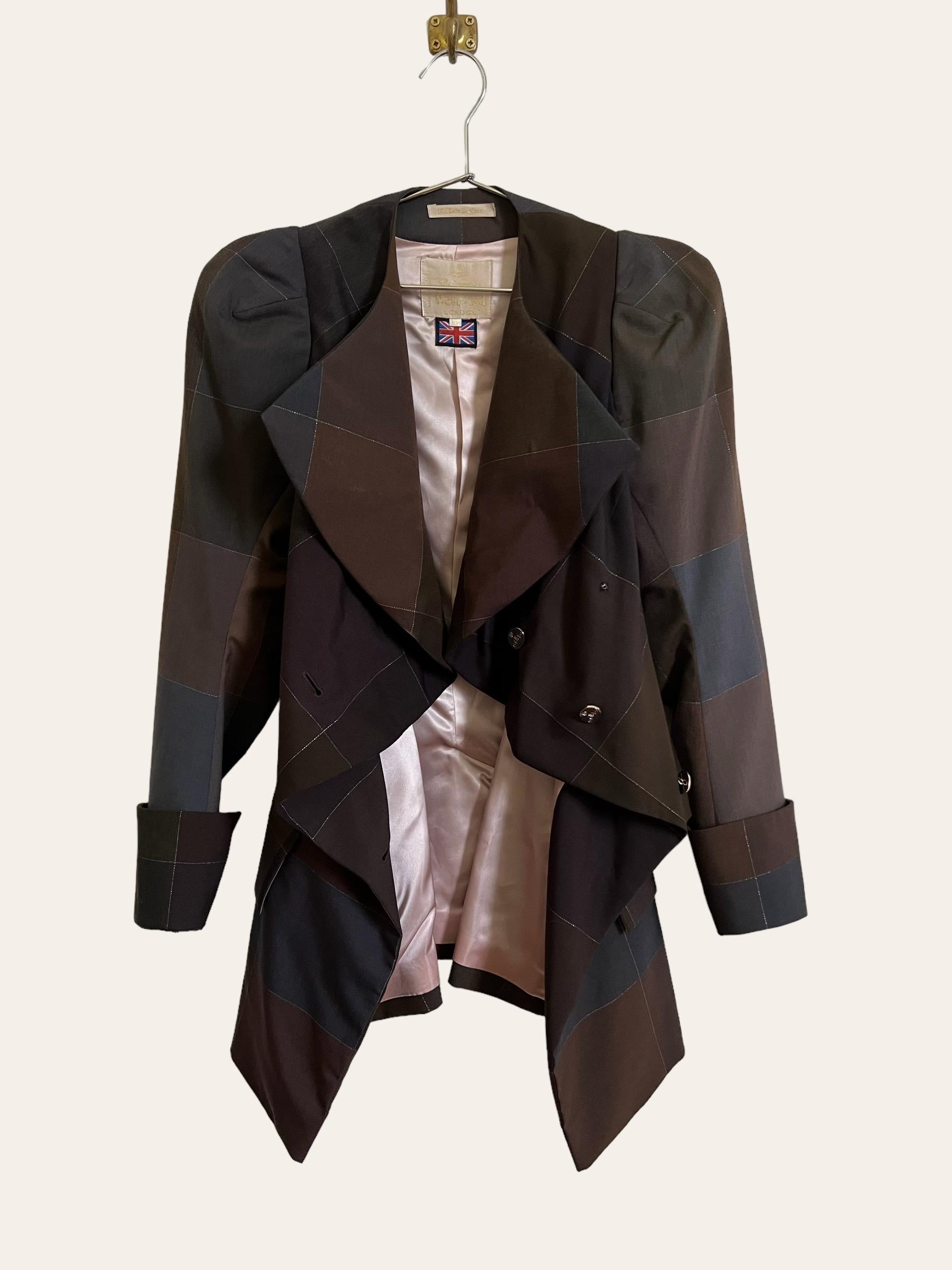 Vintage F/W 1995 Vivienne Westwood 'VIVE LES COCOTTES' Skirt and Jacket Suit.  6