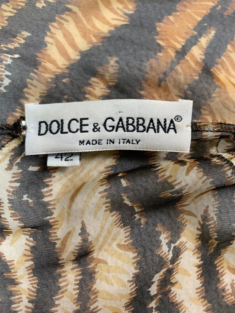 Jupe En Dentelle Sheer Dolce & Gabbana Des Années 90 - Archive Vintage !
