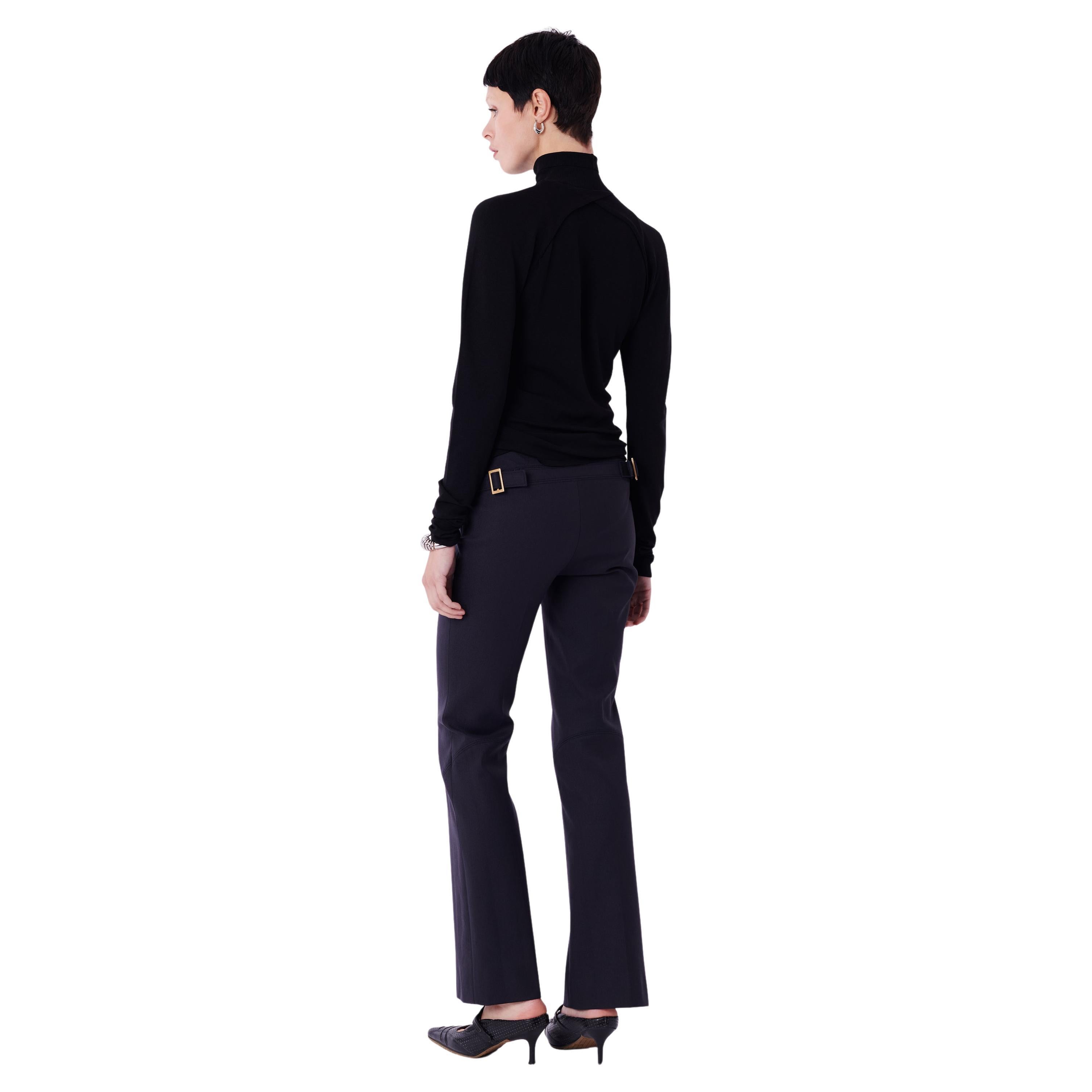Vintage F/W 2003 Straight Leg Wool Trousers For Sale