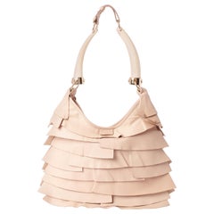 Vintage F/W 2004 Beige St Tropez Ruffled Bag