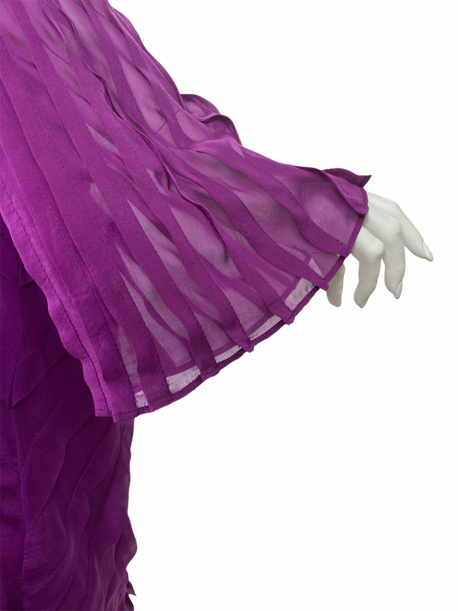 effie trinket purple dress