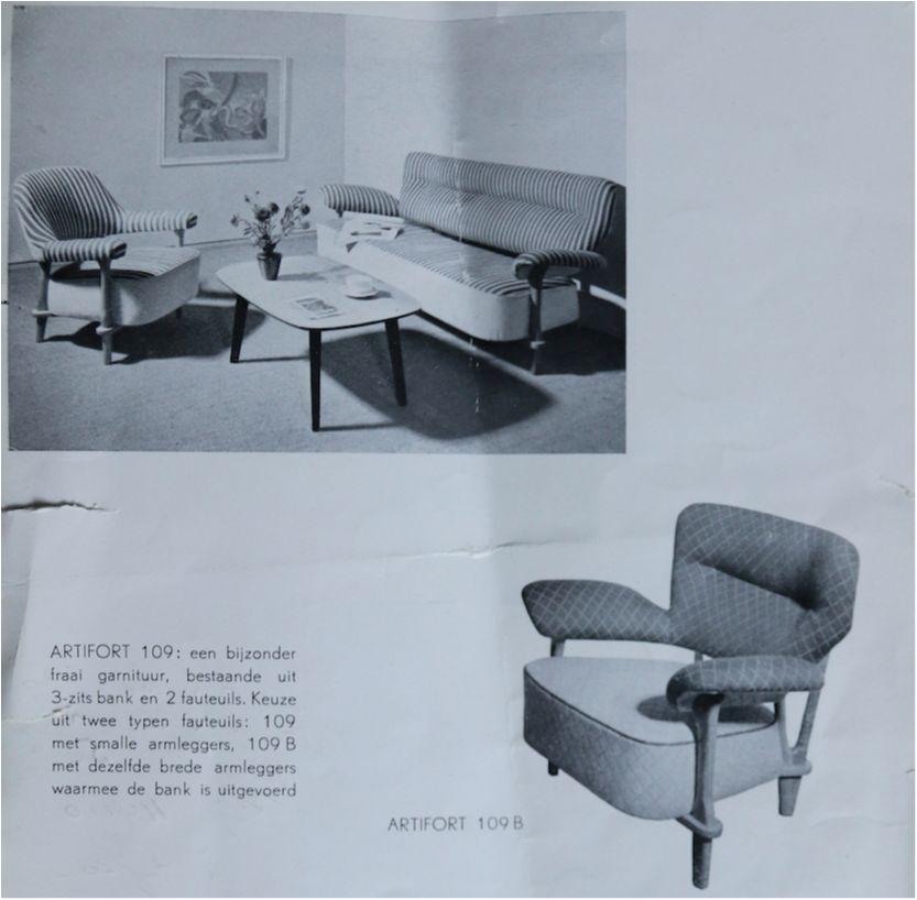 vintage armchair  easy chair  Theo Ruth  Artifort

Rare model armchair designed by Theo Ruth for Artifort. Model f109 is the 